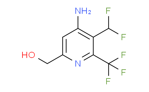 AM207543 | 1805015-36-4 | 4-Amino-3-(difluoromethyl)-2-(trifluoromethyl)pyridine-6-methanol