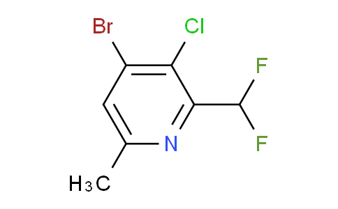 AM207548 | 1805163-32-9 | 4-Bromo-3-chloro-2-(difluoromethyl)-6-methylpyridine