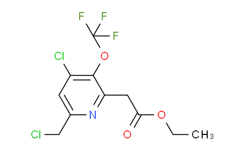 AM20755 | 1805939-46-1 | Ethyl 4-chloro-6-(chloromethyl)-3-(trifluoromethoxy)pyridine-2-acetate