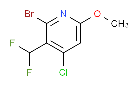 AM207554 | 1805159-01-6 | 2-Bromo-4-chloro-3-(difluoromethyl)-6-methoxypyridine