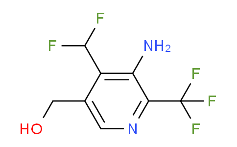 AM207556 | 1805152-60-6 | 3-Amino-4-(difluoromethyl)-2-(trifluoromethyl)pyridine-5-methanol