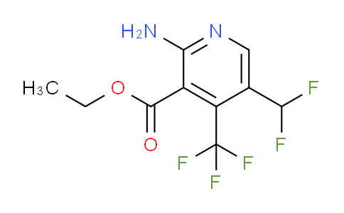 AM207562 | 1806019-67-9 | Ethyl 2-amino-5-(difluoromethyl)-4-(trifluoromethyl)pyridine-3-carboxylate