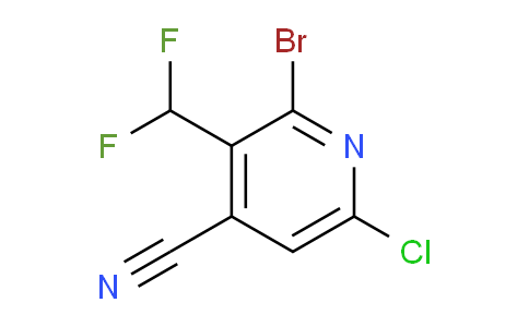 AM207569 | 1804724-21-7 | 2-Bromo-6-chloro-4-cyano-3-(difluoromethyl)pyridine