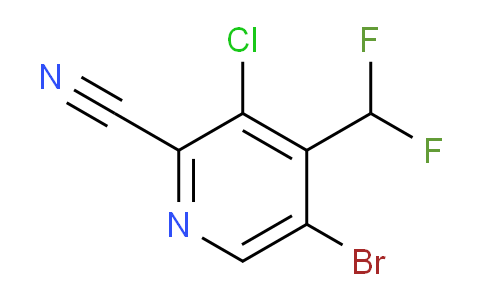 AM207572 | 1804724-24-0 | 5-Bromo-3-chloro-2-cyano-4-(difluoromethyl)pyridine