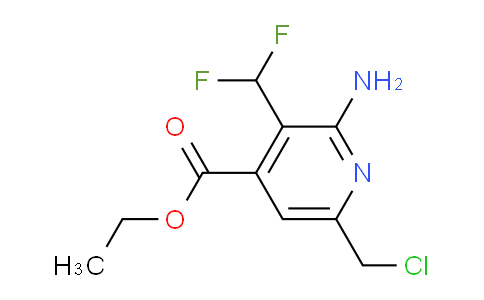 AM207575 | 1804723-00-9 | Ethyl 2-amino-6-(chloromethyl)-3-(difluoromethyl)pyridine-4-carboxylate