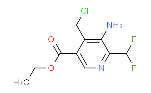 AM207577 | 1805442-18-5 | Ethyl 3-amino-4-(chloromethyl)-2-(difluoromethyl)pyridine-5-carboxylate