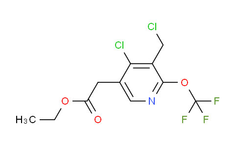 AM20758 | 1804472-04-5 | Ethyl 4-chloro-3-(chloromethyl)-2-(trifluoromethoxy)pyridine-5-acetate