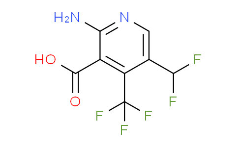 2-Amino-5-(difluoromethyl)-4-(trifluoromethyl)pyridine-3-carboxylic acid