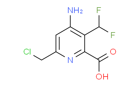 AM207589 | 1805358-82-0 | 4-Amino-6-(chloromethyl)-3-(difluoromethyl)pyridine-2-carboxylic acid