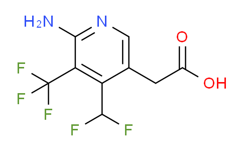 AM207599 | 1806020-06-3 | 2-Amino-4-(difluoromethyl)-3-(trifluoromethyl)pyridine-5-acetic acid