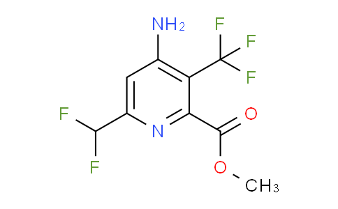 AM207603 | 1805345-58-7 | Methyl 4-amino-6-(difluoromethyl)-3-(trifluoromethyl)pyridine-2-carboxylate