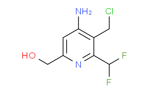AM207608 | 1804722-13-1 | 4-Amino-3-(chloromethyl)-2-(difluoromethyl)pyridine-6-methanol