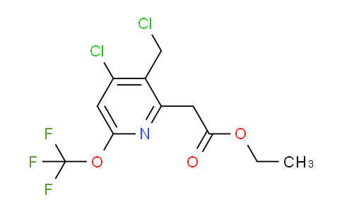 AM20761 | 1806201-25-1 | Ethyl 4-chloro-3-(chloromethyl)-6-(trifluoromethoxy)pyridine-2-acetate