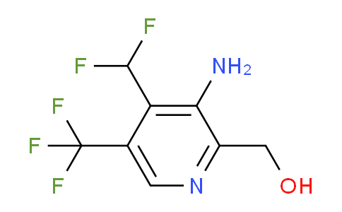 AM207611 | 1806018-51-8 | 3-Amino-4-(difluoromethyl)-5-(trifluoromethyl)pyridine-2-methanol