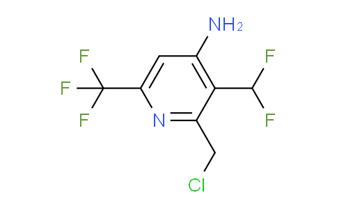 AM207612 | 1805339-20-1 | 4-Amino-2-(chloromethyl)-3-(difluoromethyl)-6-(trifluoromethyl)pyridine