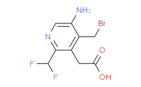 AM207632 | 1805388-98-0 | 5-Amino-4-(bromomethyl)-2-(difluoromethyl)pyridine-3-acetic acid