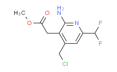 AM207636 | 1806968-66-0 | Methyl 2-amino-4-(chloromethyl)-6-(difluoromethyl)pyridine-3-acetate
