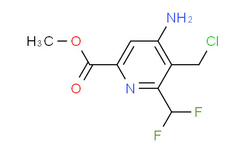 AM207638 | 1806903-91-2 | Methyl 4-amino-3-(chloromethyl)-2-(difluoromethyl)pyridine-6-carboxylate