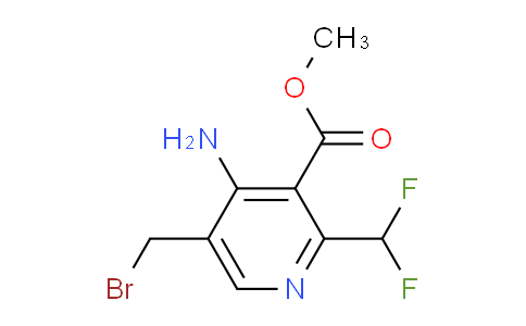 AM207639 | 1805347-22-1 | Methyl 4-amino-5-(bromomethyl)-2-(difluoromethyl)pyridine-3-carboxylate