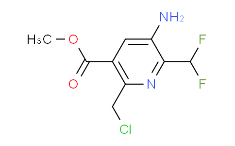 AM207640 | 1805447-99-7 | Methyl 3-amino-6-(chloromethyl)-2-(difluoromethyl)pyridine-5-carboxylate