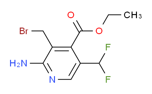 AM207641 | 1806890-30-1 | Ethyl 2-amino-3-(bromomethyl)-5-(difluoromethyl)pyridine-4-carboxylate