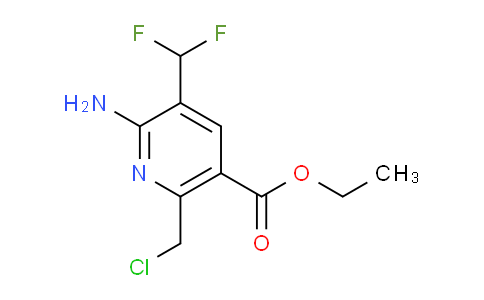 AM207642 | 1806840-93-6 | Ethyl 2-amino-6-(chloromethyl)-3-(difluoromethyl)pyridine-5-carboxylate