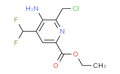 AM207644 | 1805448-42-3 | Ethyl 3-amino-2-(chloromethyl)-4-(difluoromethyl)pyridine-6-carboxylate