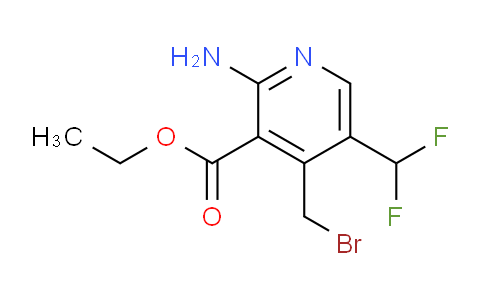 AM207645 | 1804725-73-2 | Ethyl 2-amino-4-(bromomethyl)-5-(difluoromethyl)pyridine-3-carboxylate