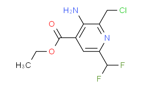 AM207646 | 1805364-41-3 | Ethyl 3-amino-2-(chloromethyl)-6-(difluoromethyl)pyridine-4-carboxylate