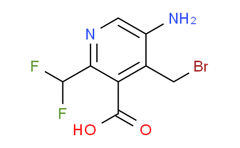 AM207659 | 1806823-49-3 | 5-Amino-4-(bromomethyl)-2-(difluoromethyl)pyridine-3-carboxylic acid