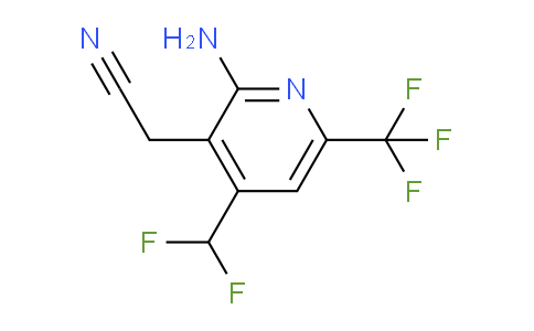 AM207662 | 1806843-30-0 | 2-Amino-4-(difluoromethyl)-6-(trifluoromethyl)pyridine-3-acetonitrile