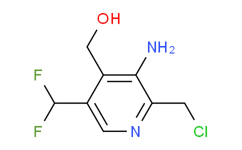 AM207671 | 1804462-31-4 | 3-Amino-2-(chloromethyl)-5-(difluoromethyl)pyridine-4-methanol