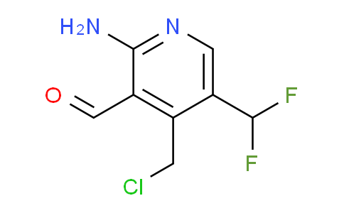 AM207680 | 1805013-39-1 | 2-Amino-4-(chloromethyl)-5-(difluoromethyl)pyridine-3-carboxaldehyde
