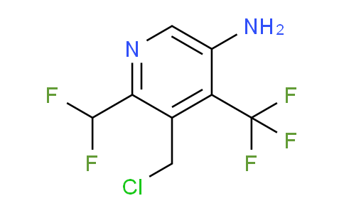 AM207681 | 1805332-67-5 | 5-Amino-3-(chloromethyl)-2-(difluoromethyl)-4-(trifluoromethyl)pyridine