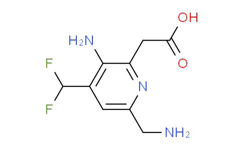 AM207682 | 1805232-91-0 | 3-Amino-6-(aminomethyl)-4-(difluoromethyl)pyridine-2-acetic acid