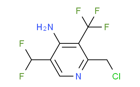 AM207683 | 1804461-82-2 | 4-Amino-2-(chloromethyl)-5-(difluoromethyl)-3-(trifluoromethyl)pyridine