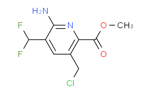 AM207686 | 1805447-90-8 | Methyl 2-amino-5-(chloromethyl)-3-(difluoromethyl)pyridine-6-carboxylate