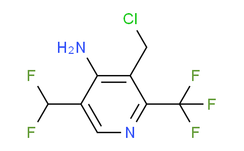 AM207687 | 1806797-94-3 | 4-Amino-3-(chloromethyl)-5-(difluoromethyl)-2-(trifluoromethyl)pyridine