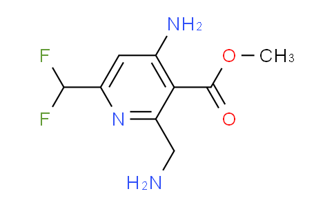 Methyl 4-amino-2-(aminomethyl)-6-(difluoromethyl)pyridine-3-carboxylate