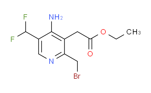 AM207702 | 1805337-24-9 | Ethyl 4-amino-2-(bromomethyl)-5-(difluoromethyl)pyridine-3-acetate