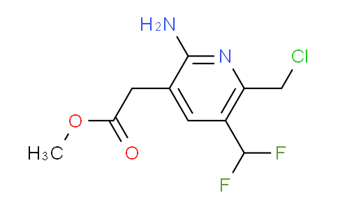 AM207705 | 1805382-83-5 | Methyl 2-amino-6-(chloromethyl)-5-(difluoromethyl)pyridine-3-acetate