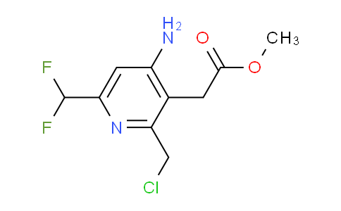 AM207707 | 1806904-43-7 | Methyl 4-amino-2-(chloromethyl)-6-(difluoromethyl)pyridine-3-acetate