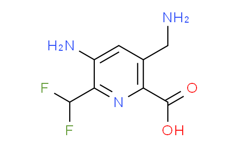AM207708 | 1805230-60-7 | 3-Amino-5-(aminomethyl)-2-(difluoromethyl)pyridine-6-carboxylic acid