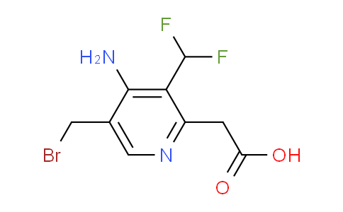 AM207712 | 1805338-91-3 | 4-Amino-5-(bromomethyl)-3-(difluoromethyl)pyridine-2-acetic acid