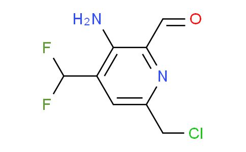 AM207713 | 1806839-51-9 | 3-Amino-6-(chloromethyl)-4-(difluoromethyl)pyridine-2-carboxaldehyde