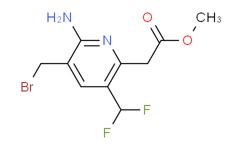 AM207717 | 1805389-29-0 | Methyl 2-amino-3-(bromomethyl)-5-(difluoromethyl)pyridine-6-acetate