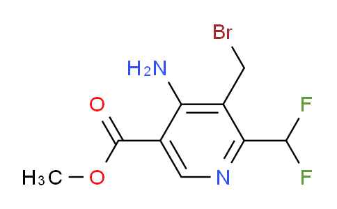 AM207719 | 1806018-33-6 | Methyl 4-amino-3-(bromomethyl)-2-(difluoromethyl)pyridine-5-carboxylate