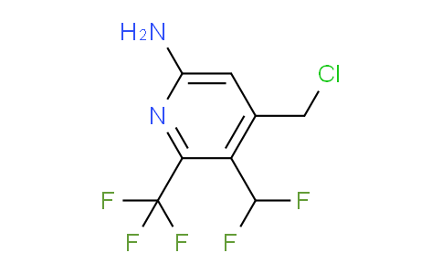 AM207724 | 1805158-62-6 | 6-Amino-4-(chloromethyl)-3-(difluoromethyl)-2-(trifluoromethyl)pyridine