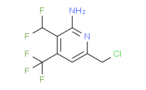 AM207725 | 1806020-35-8 | 2-Amino-6-(chloromethyl)-3-(difluoromethyl)-4-(trifluoromethyl)pyridine