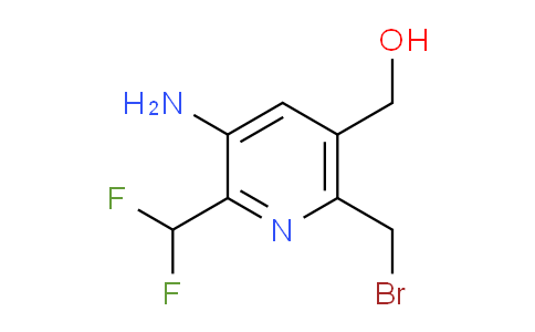 AM207726 | 1805338-32-2 | 3-Amino-6-(bromomethyl)-2-(difluoromethyl)pyridine-5-methanol